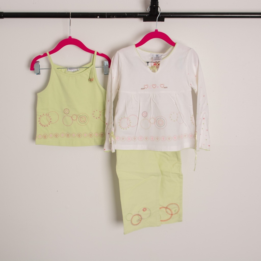 DEUX PAR DEUX 3 PC CAPRI SET SUPER ADORABLE